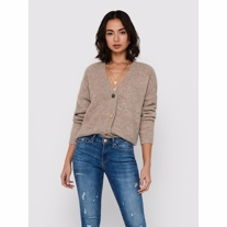 ONLY Strikket Cardigan Zoey Woodsmoke